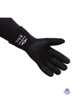 Перчатки неопреновые 3мм AquaTeam Hunter у/у рез.точки р.XL