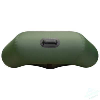 Лодка ПВХ Мастер Лодок Барс 2900 Слань-книжка Киль Зелёная