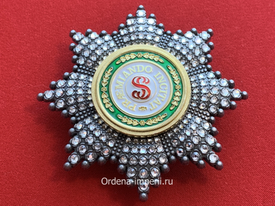 Звезда ордена Святого Станислава со стразами, копия LUX! Лот №18.