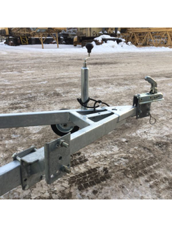 Прицеп ЛАВ-81013A с пластиковой крышкой