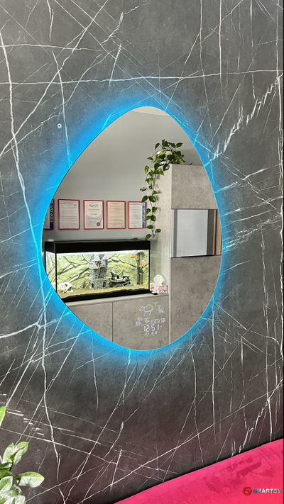 Умное зеркало с часами и погодой Loona GLS