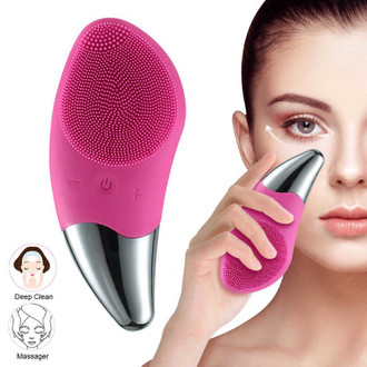 Щетка для Чистки Лица с Массажером Sonic Facial Brush