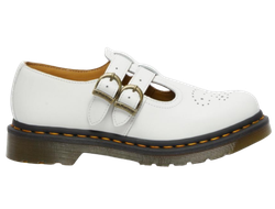 Полуботинки Dr.Martens 1461 с желтой строчкой черные