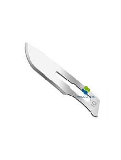 Лезвие N10 для скальпеля сталь углеродистая упаковка 100 шт