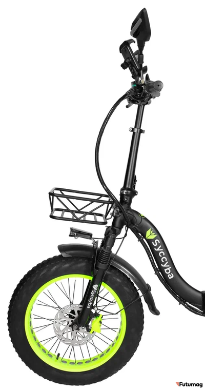 Электровелосипед SYCCYBA H2 (F11) 20AH зеленый