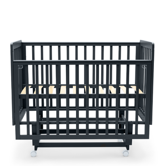 Детская кроватка Agex Lira (маятник продольный) Графит