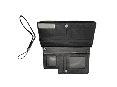 Клатч с металлическими вставками (black right)