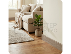 Плинтус из вспененного ПВХ Rico Concept 80мм 2,2м. 80015 Вишня гамильтон