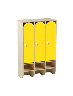 ШКАФ ДЕТСКИЙ ШНД-48 (ЛДСП) 3 ЯЧЕЙКИ