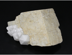 Кальцит, Кварц молочный, Россия, Дальнегорск (95*82*42 мм, 275 г) №26041