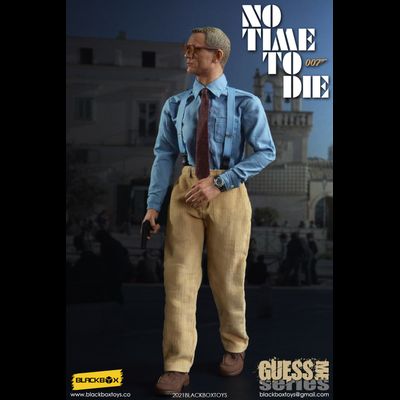 Джеймс Бонд (Дэниел Крейг, "Не время умирать") - КОЛЛЕКЦИОННАЯ ФИГУРКА 1/6 GUESS ME SERIES “ NO TIME TO DIE” (BBT9025) - BLACKBOXTOYS