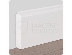 Плинтус с кабель-каналом Comfort Modern 80х16х2200 мм. Белый