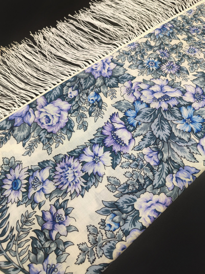 Павловопосадский платок Озарение 1957-1