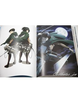 Оригинальный Арт Бук Attack on Titan Season 1, 2 (Атака титанов 1 и 2 сезон)