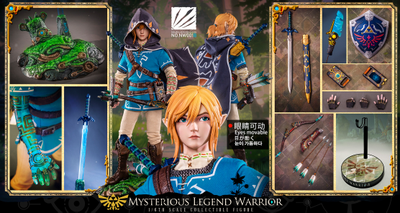 Линк, делюкс версия (Legend of Zelda: Breath of the Wild)  - Коллекционная ФИГУРКА 1/6 scale Mysterious Legend Warrior Deluxe Edition (NW001B) - NW TOYS