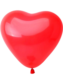 Латексный шар Сердце красное 16"
