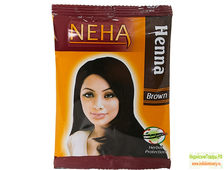 "НЕХА"  - Хна для волос, цвет коричневый от "Ведика Херблс" (Neha Herbal Henna Brown, Vedika Herbals) 20 г