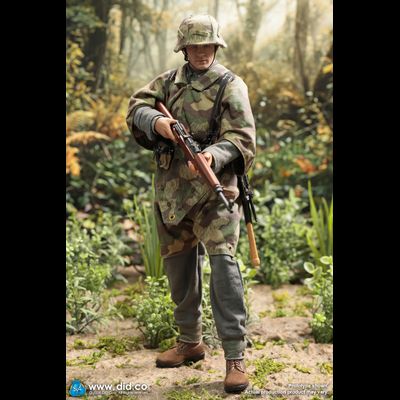 ПРЕДЗАКАЗ - Немецкий минометчик - Коллекционная фигурка 1/6 WWII German GD Infantry Mortarman – Bruno (D80195) - DID ?ЦЕНА: 24500 РУБ.?