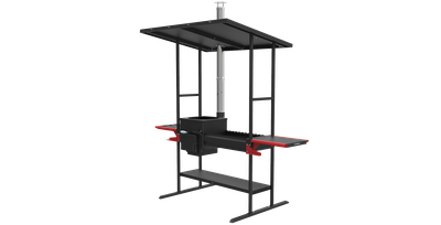 Печь-мангал Искандер-400 "Инклайн"