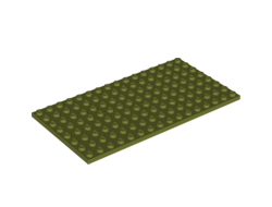 Plate 8 x 16, Olive Green (92438 / 6272108)