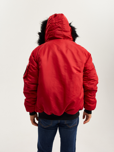 Куртка N2B COMPASS RED/BLACK