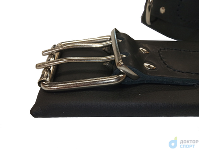 Манжеты "Доктор Спорт" кожаные на ремне