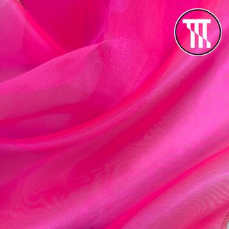 Органза, цв. Неон-розовый (теплый) (2.37)