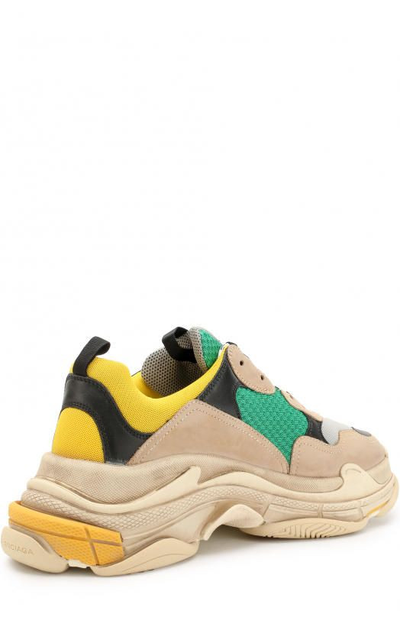 Balenciaga Triple S Желто-зеленые