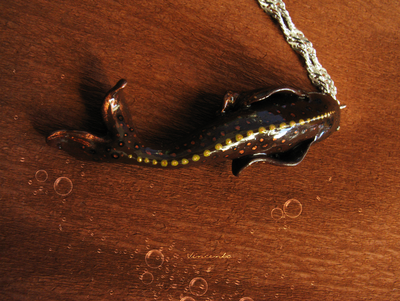 Подвеска "Terra-Рыба" - необычное украшение из серии Древних Гигантов