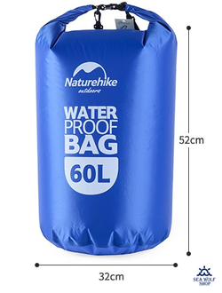 ГермоМешок 60л Naturehike с прозрачным окошком
