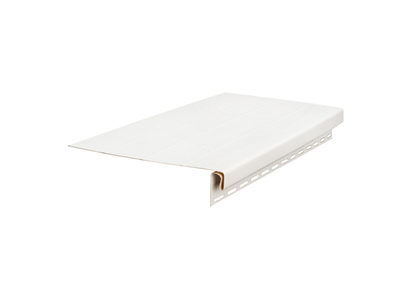 Карнизная доска с J профилем белая | NORDSITE