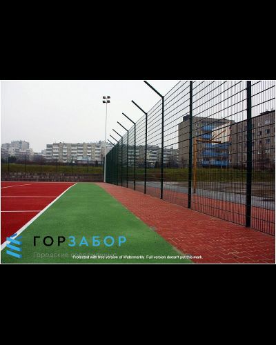 Монтаж 2D забора с бетонированием под ключ