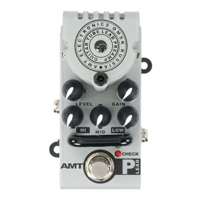 AMT Bricks P-Lead - одноканальный ламповый гитарный преамп (эмуляция Peavey 5150/6505) [без БП]