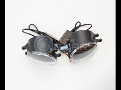 Светодиодные модули LED FOG M703, ПТФ + ДХО, 4000Lm (комплект, 2шт)