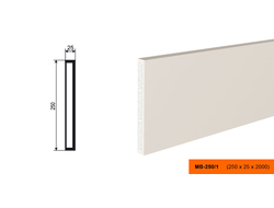 Фасадный молдинг из пенополистирола с покрытием LEPNINAPLAST (Лепнинапласт)  МВ-250/1