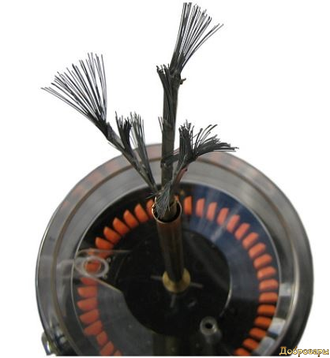 Устройство для мытья винных и пивных бутылок Turbine, с гидравлической турбиной