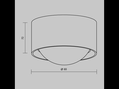 Потолочный светильник Lumina, O498CL-L15B3K