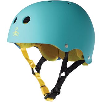 Купить защитный шлем Triple Eight SWEATSAVER (Baja Teal Rubber) в Иркутске