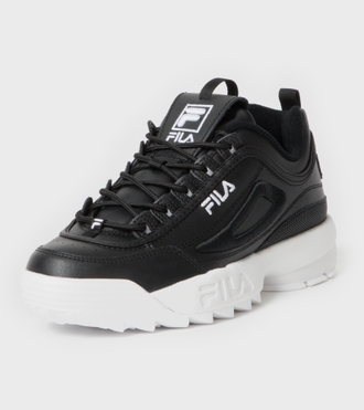 Кроссовки FILA DISRUPTOR Черные женские (36-41)