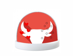 Водяной шар с символикой "Быка" №1