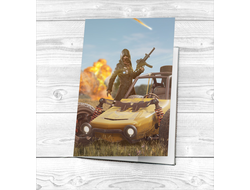 Обложки на Паспорт PlayerUnknown’s Battlegrounds, PUBG, ПУБГ