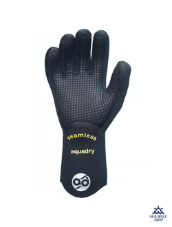 Перчатки неопреновые 5мм Aquadiscovery SEAMLESS AQUADRY 2-я обтюр.р.S