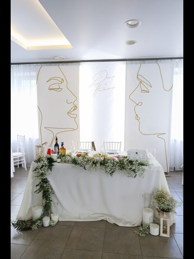 Декор стола "Воздух"