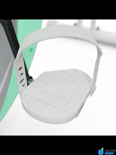 Велотренажер X-Bike DFC DavCreator, бело-зеленый