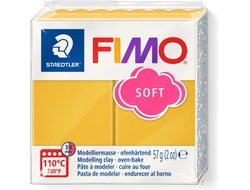 полимерная глина Fimo soft, цвет-mango caramel 8020-T10 (манговая карамель), вес-57 грамм