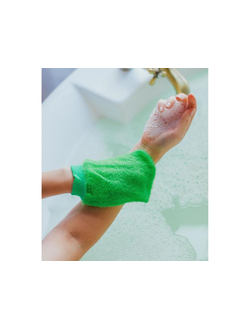 Мочалка-варежка массажная «Жесткая» в ассортименте