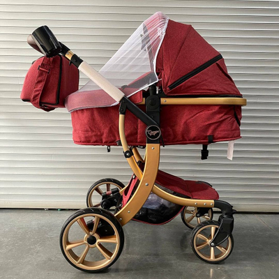 Детская коляска 3 в 1 Darex Красный