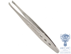 Пинцет для бровей Solinberg G168, цветной, наклонное окончание