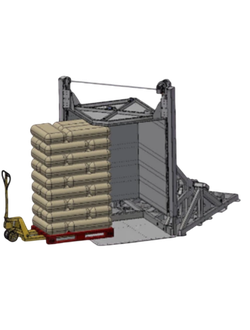 Автоматический инвертор паллет INVERTO