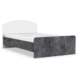 ЭВ002 Кровать Стайл (1200). Размер: 1270х900х2035. Спальная зона: 1200х2000.